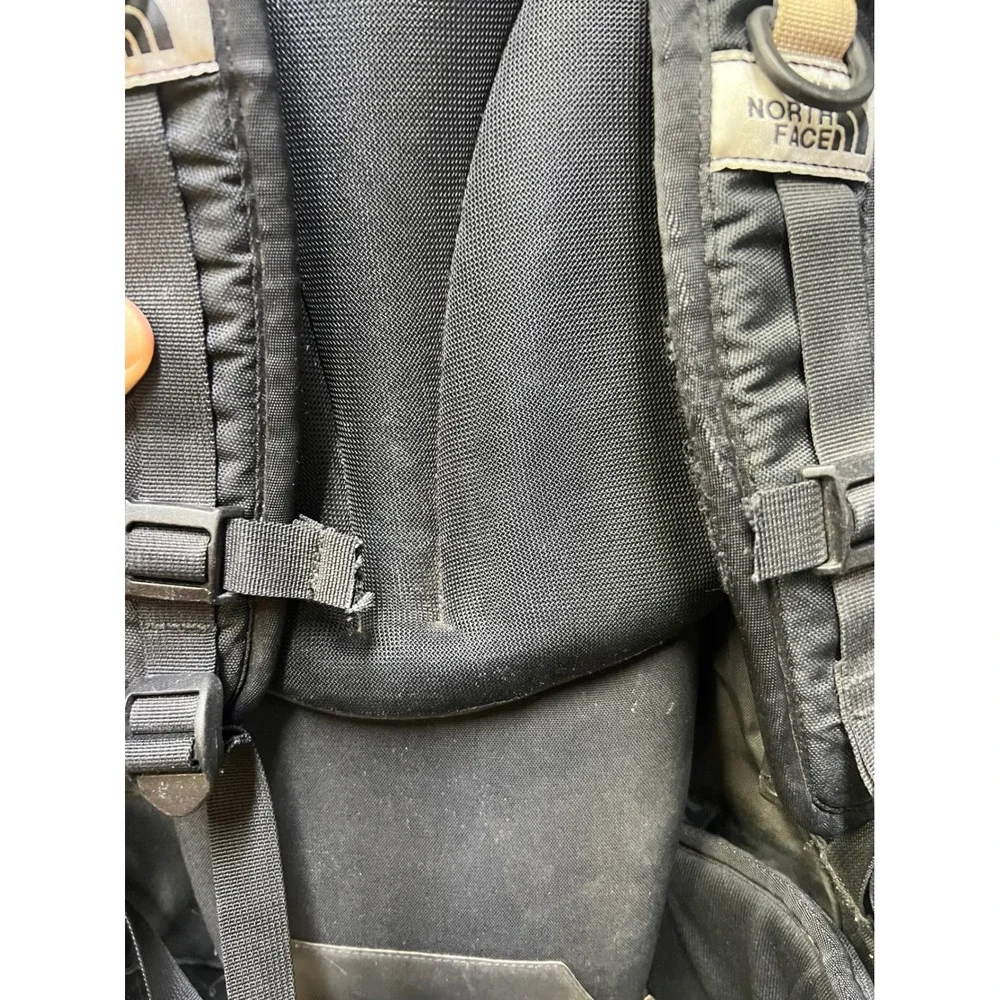 The North‎ Face Granite Internal Frame Backpack Blue Black Tan Hiking Med